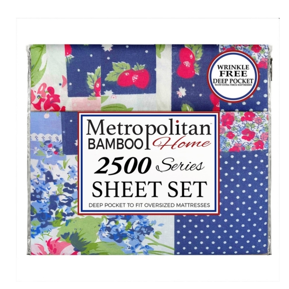 Metropolitan Bamboo King Size 4Pc Pc Sheet Set